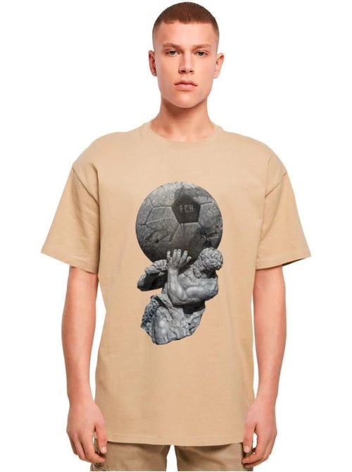 T-shirt football's coming home play god - mister tee - Kiabi