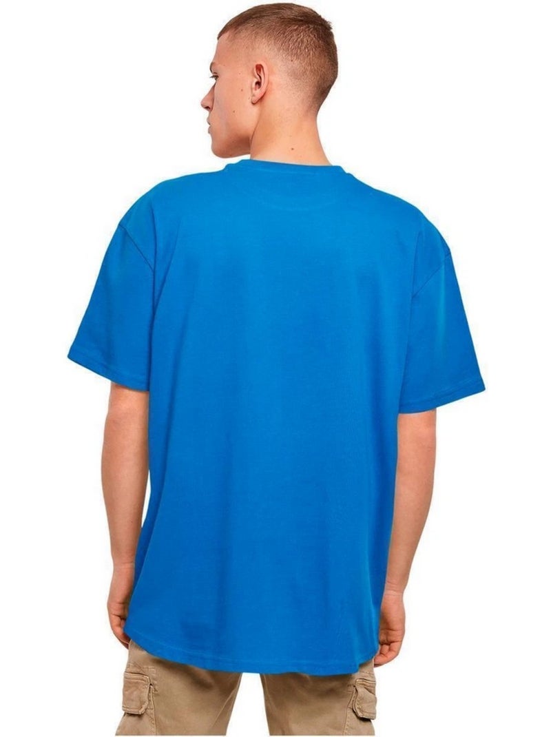 T-shirt football's coming home respect - mister tee Bleu cobalt - Kiabi