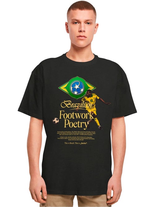 T-shirt footwork poetry - mister tee - Kiabi