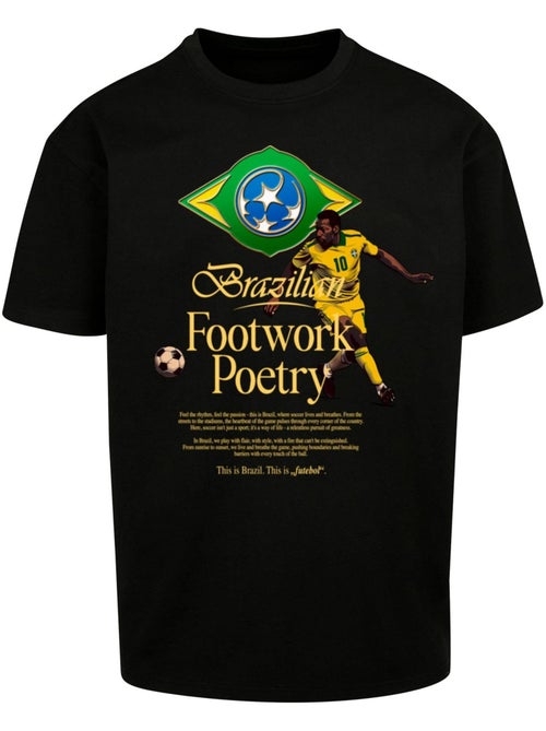 T-shirt footwork poetry - mister tee - Kiabi