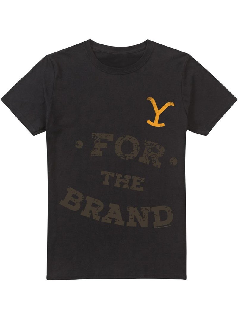 T-shirt for the brand - yellowstone Noir - Kiabi
