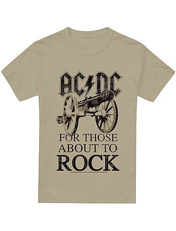 T-shirt for those about to rock - ac/dc