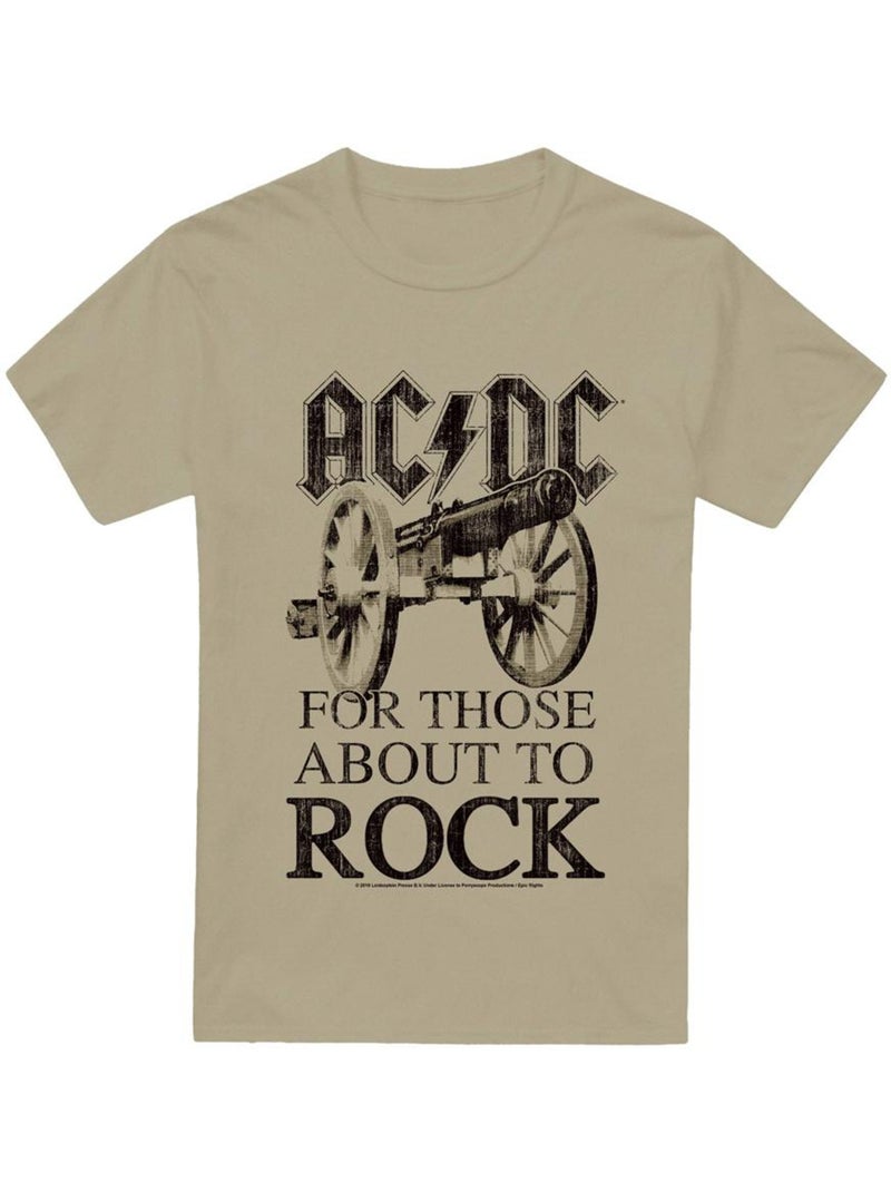T-shirt for those about to rock - ac/dc Vert clair - Kiabi