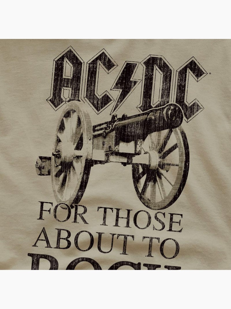 T-shirt for those about to rock - ac/dc Vert clair - Kiabi