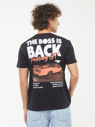 T-shirt 'Ford Mustang'  manches courtes
