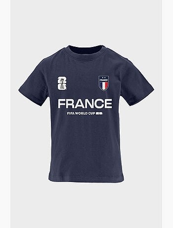 T-Shirt France Enfant | Licence Officielle FIFA World Cup 2026