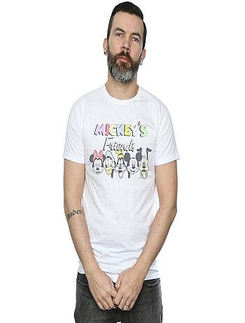 T-shirt friends faded nostalgia - disney