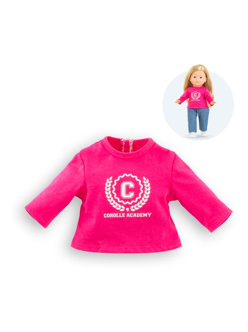 T-Shirt Fuchsia Corolle Academy pour poupée ma Corolle - Kiabi
