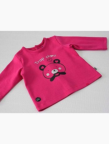 T SHIRT FUCHSIA + LEGGING ETOILÉ BERTELI