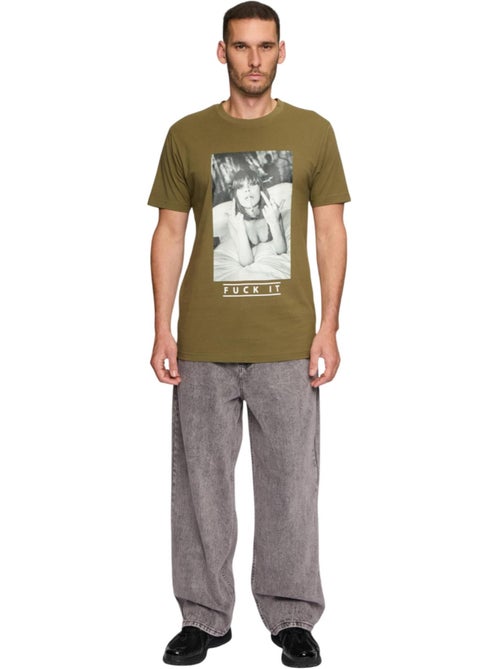 T-shirt fuck it 2.0 - mister tee - Kiabi
