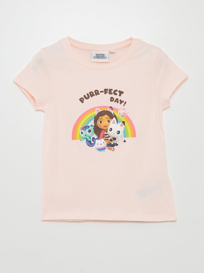 T-shirt 'Gabby et la maison magique' Rose - Kiabi