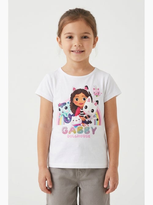 T-shirt Gabby's Dollhouse   | Licence Officielle - Kiabi