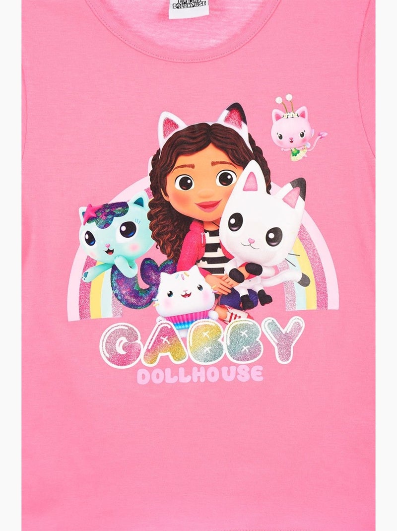 T-Shirt Gabby'S Dollhouse | Licence Officielle Rose - Kiabi