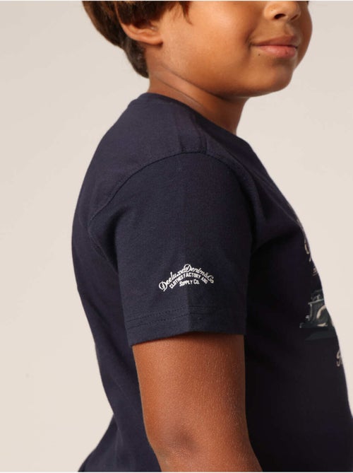 T-shirt garçon 100 % coton, style vintage avec imprimé camionnette 'Deeluxe' - Kiabi