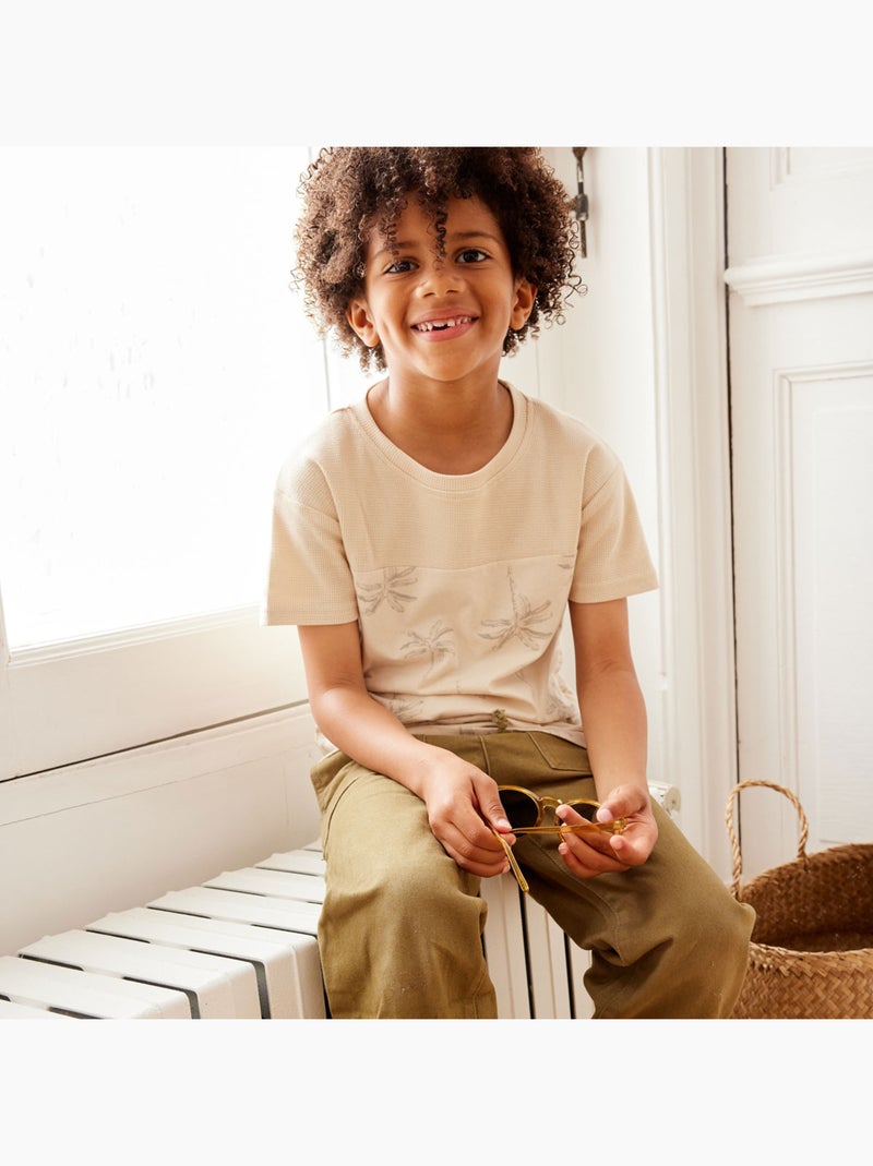 LCW Kids Lot de 2 T-shirts pour Garçons à Col Rond Imprimés -S56958Z1