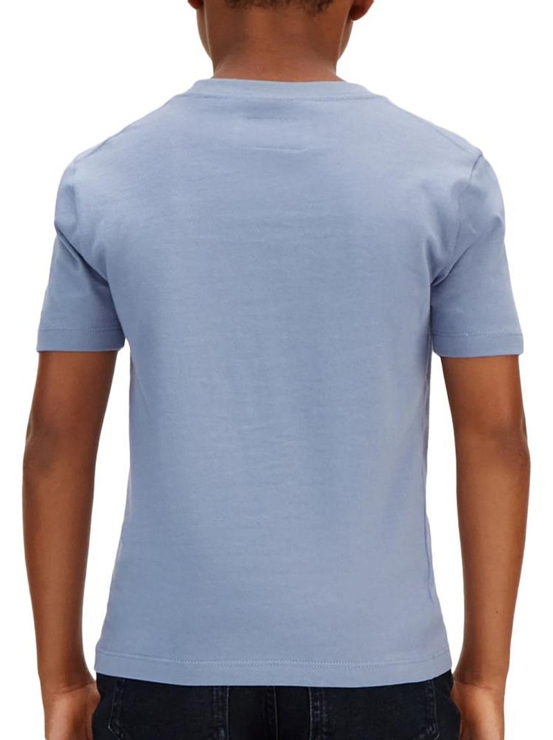 T-shirt garçon calvin klein jeans Bleu - Kiabi