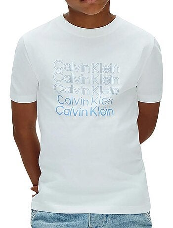 T-shirt garçon calvin klein jeans
