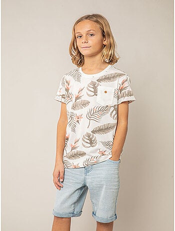 T-shirt garçon coton 'Deeluxe'