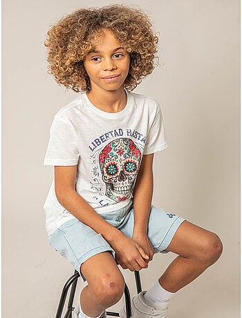 T-shirt garçon coton 'Deeluxe'