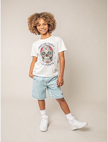 T-shirt garçon coton 'Deeluxe'