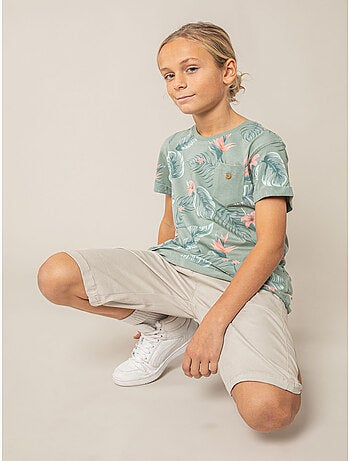 T-shirt garçon coton 'deeluxe'