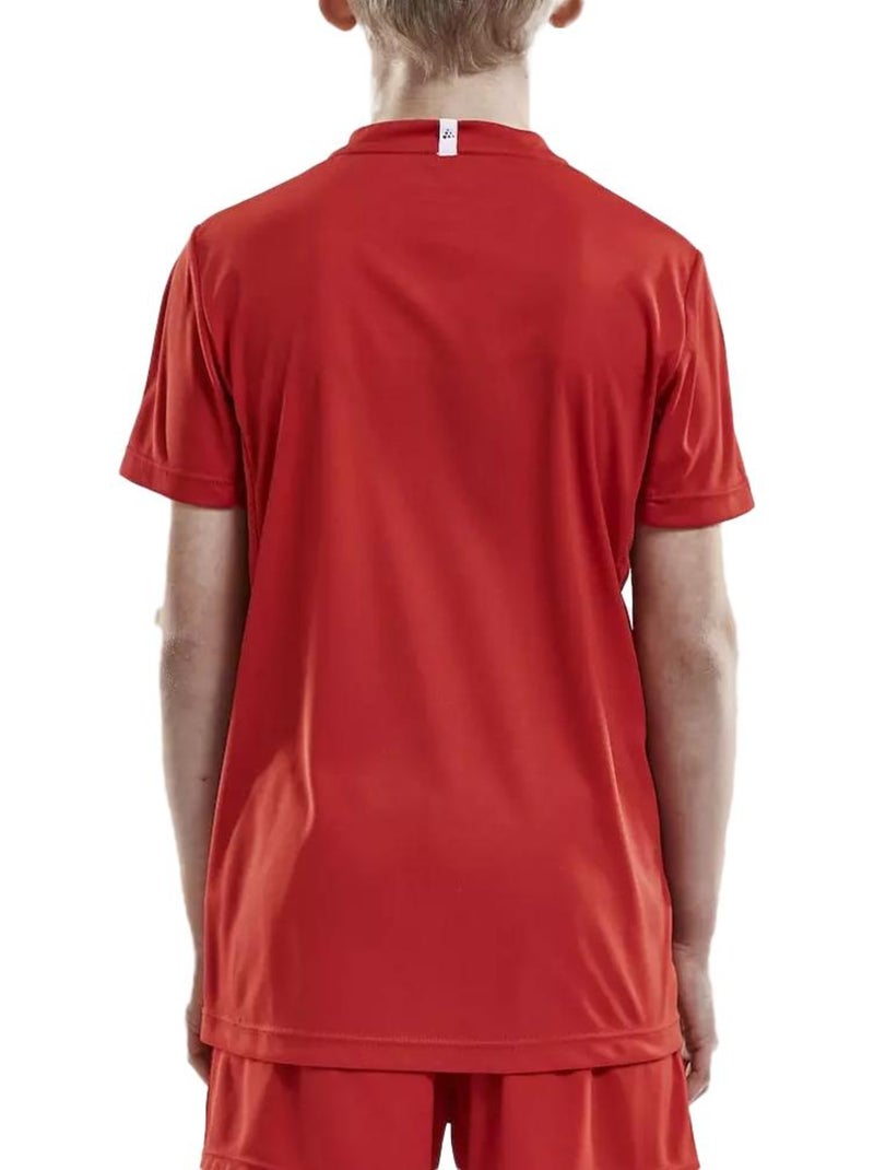 T-Shirt Garçon Craft Rouge - Kiabi