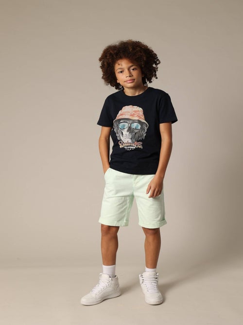 T-shirt garçon DEACON en jersey de coton 'Deeluxe' - Kiabi T-shirt garçon DEACON en jersey de coton 'Deeluxe' - Kiabi