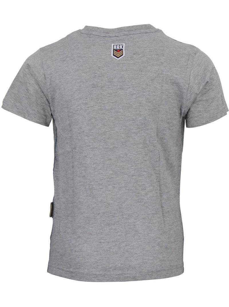 T-shirt garcon ECEPALAN - HRK Gris - Kiabi