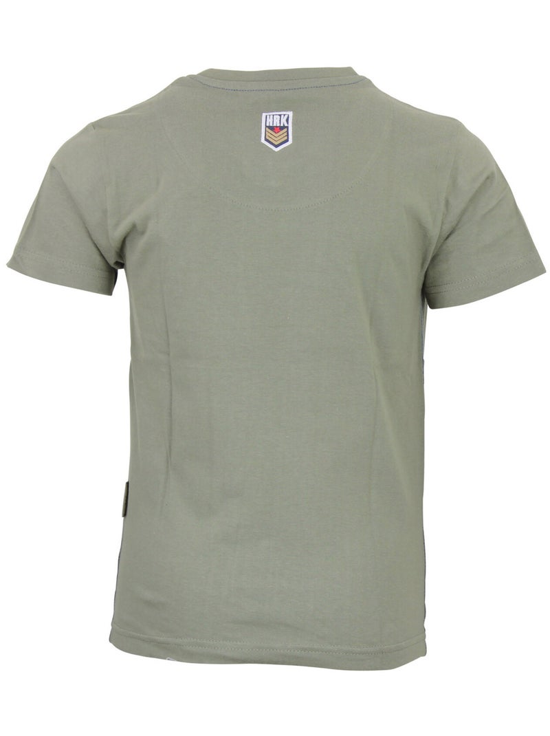 T-shirt garcon ECEPALAN - HRK Kaki - Kiabi