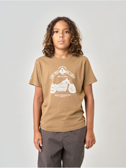 T-shirt garçon en 100% coton 'deeluxe' - Kiabi T-shirt garçon en 100% coton 'deeluxe' - Kiabi