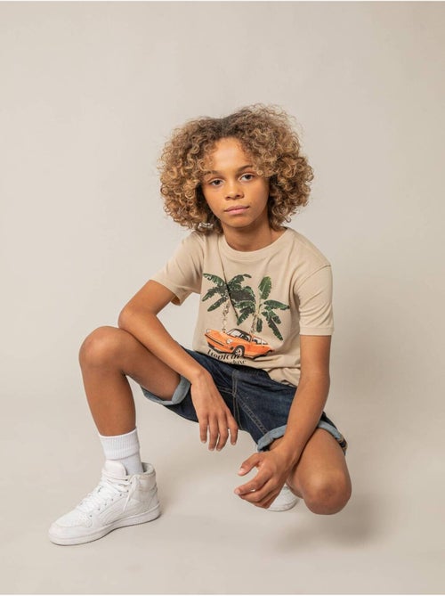 T-shirt garçon en coton 'Deeluxe' - Kiabi