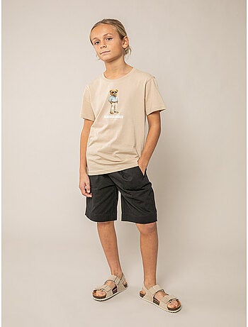 T-shirt garçon en coton 'Deeluxe'