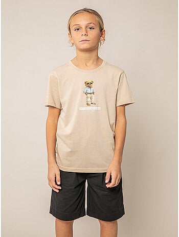 T-shirt garçon en coton 'Deeluxe'