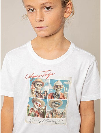 T-shirt garçon en coton 'Deeluxe'