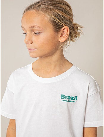 T-shirt garçon en coton 'Deeluxe'