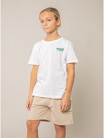 T-shirt garçon en coton 'Deeluxe'