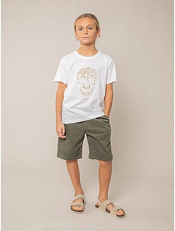 T-shirt garçon en coton 'Deeluxe'