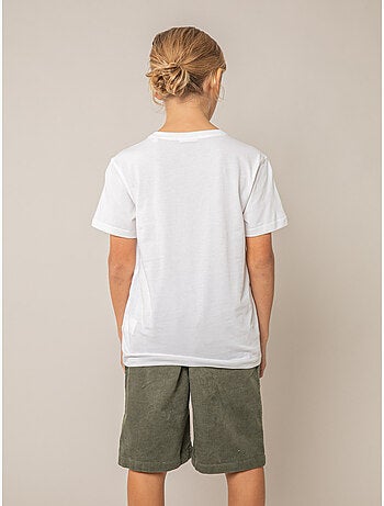 T-shirt garçon en coton 'Deeluxe'