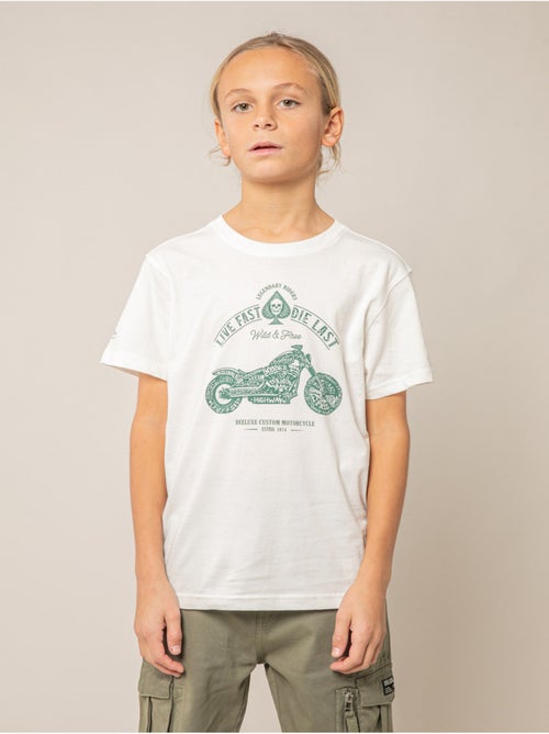 T-shirt garçon en coton 'Deeluxe' - Kiabi