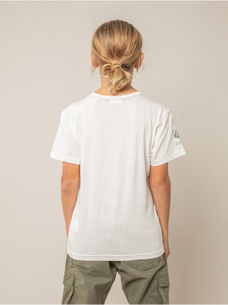 T-shirt garçon en coton 'Deeluxe' Blanc - Kiabi