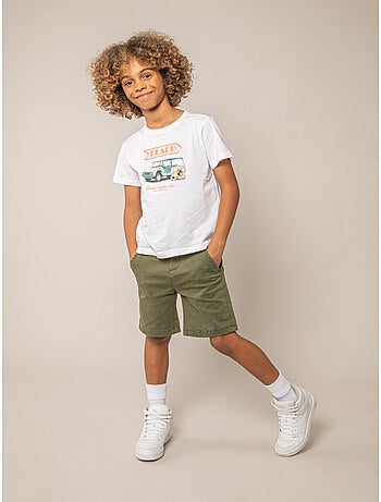 T-shirt garçon en coton 'Deeluxe'