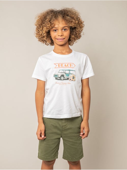 T-shirt garçon en coton 'Deeluxe' - Kiabi