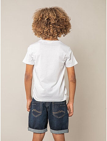 T-shirt garçon en coton 'Deeluxe'