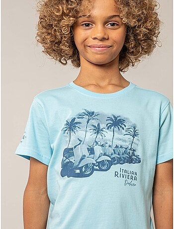 T-shirt garçon en coton 'Deeluxe'