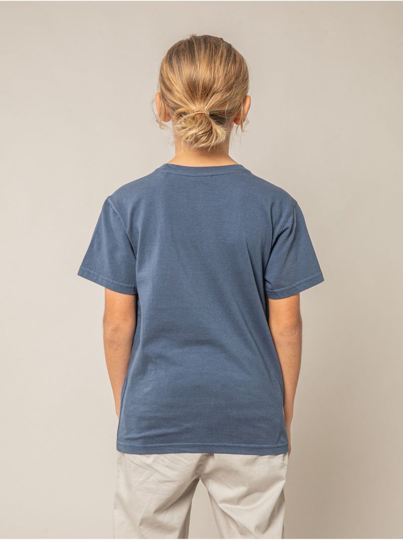 T-shirt garçon en coton 'Deeluxe' Bleu foncé - Kiabi