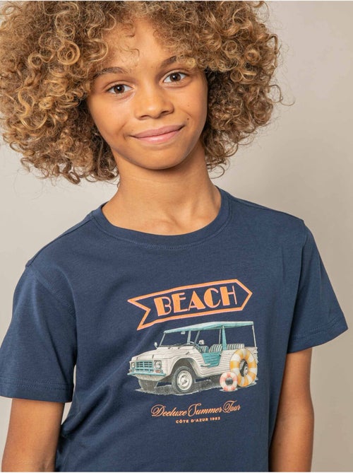 T-shirt garçon en coton 'Deeluxe' - Kiabi