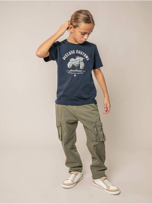 T-shirt garçon en coton 'Deeluxe' - Kiabi