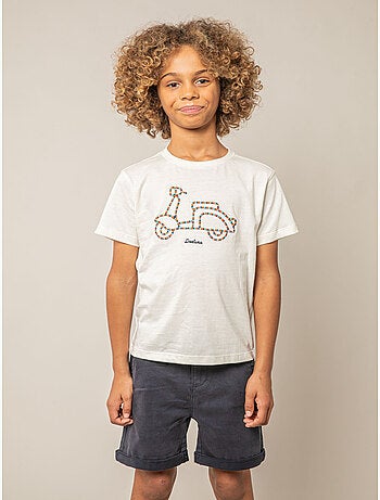 T-shirt garçon en coton 'Deeluxe'