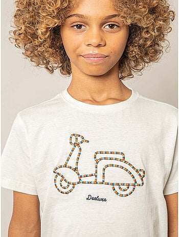T-shirt garçon en coton 'Deeluxe'