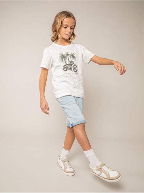 T-shirt GARçON  EN coton 'Deeluxe' - Kiabi